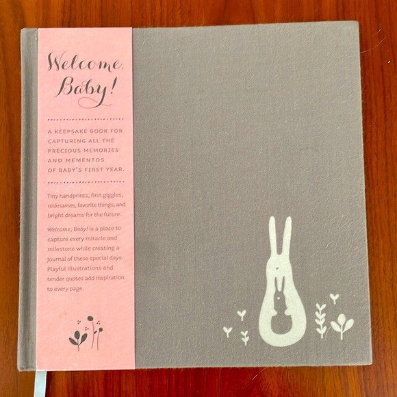 Welcome baby keepsake book - Picture 1 of 8